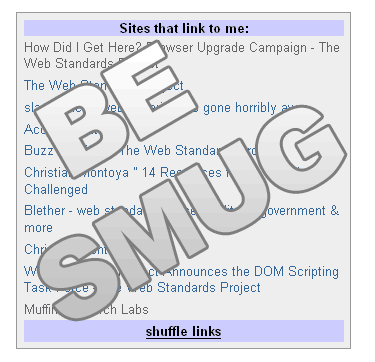 Demo of a smugpanel