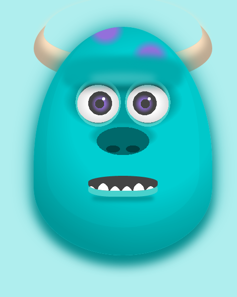 Sully of Monsters, inc. as a single DIV