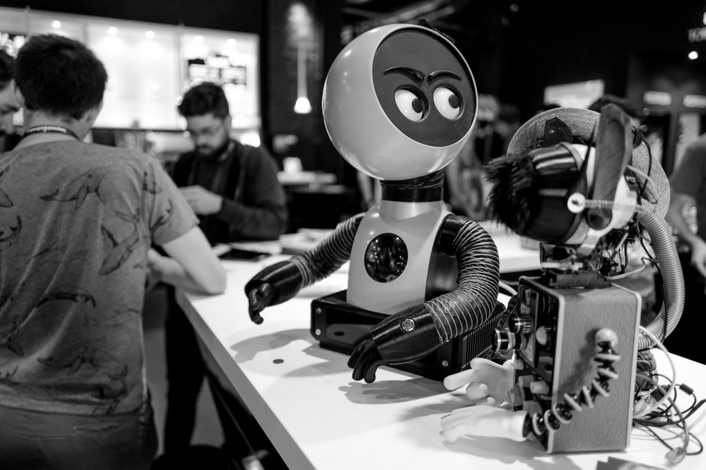 Robot watching