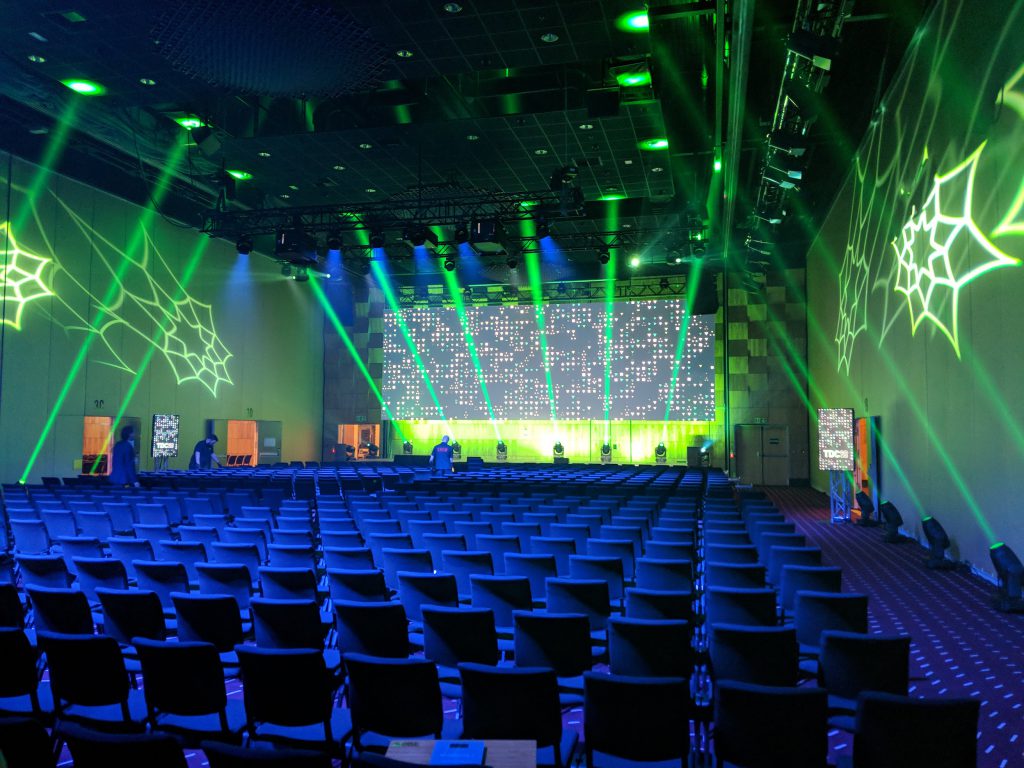The amazing keynote stage