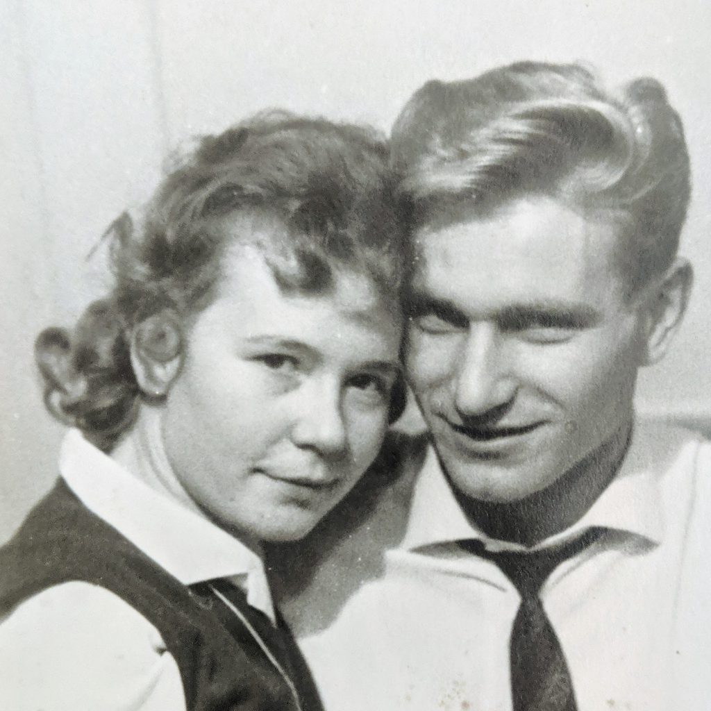 My parents, a long time ago