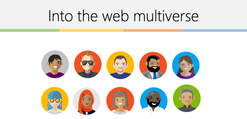 Into the web multiverse