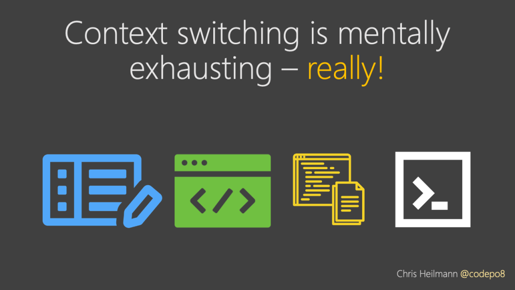 context switching is hard