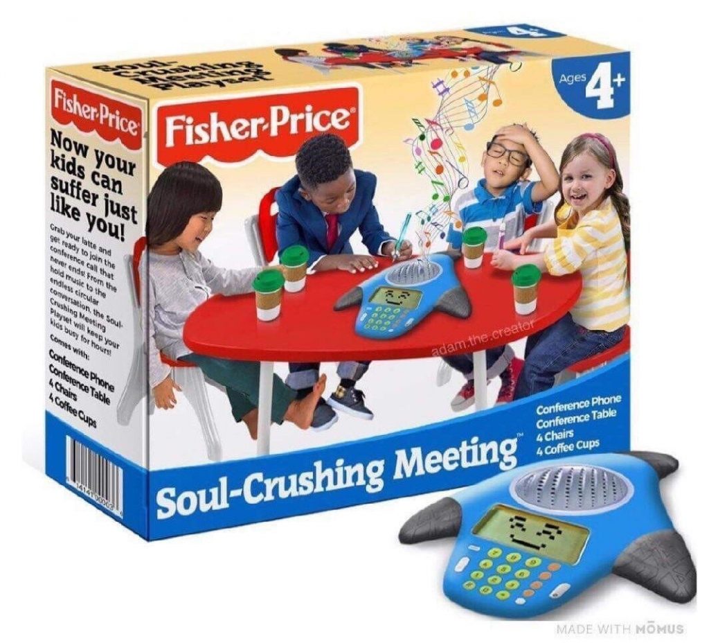 Fisherprice spoof meeting phone