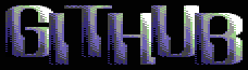 github in an old 8 bit font