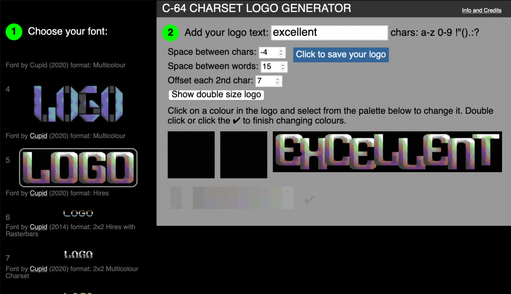 Logo-O-Matic in the browser