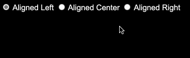 By adding labels you make it much easier to interact with radio buttons