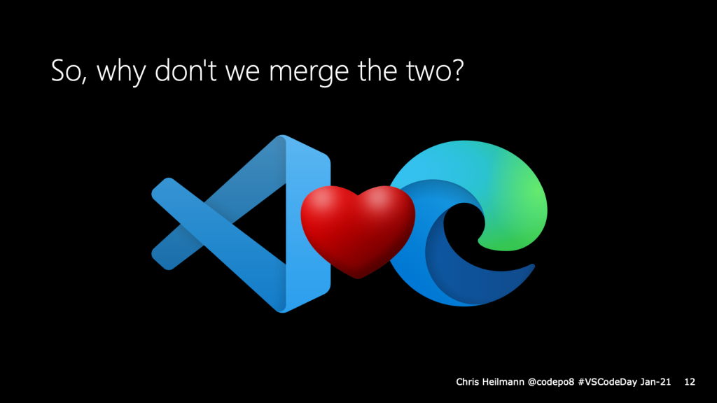 Merging the efforts of VS Code and Microsoft Edge to cut down on context switching