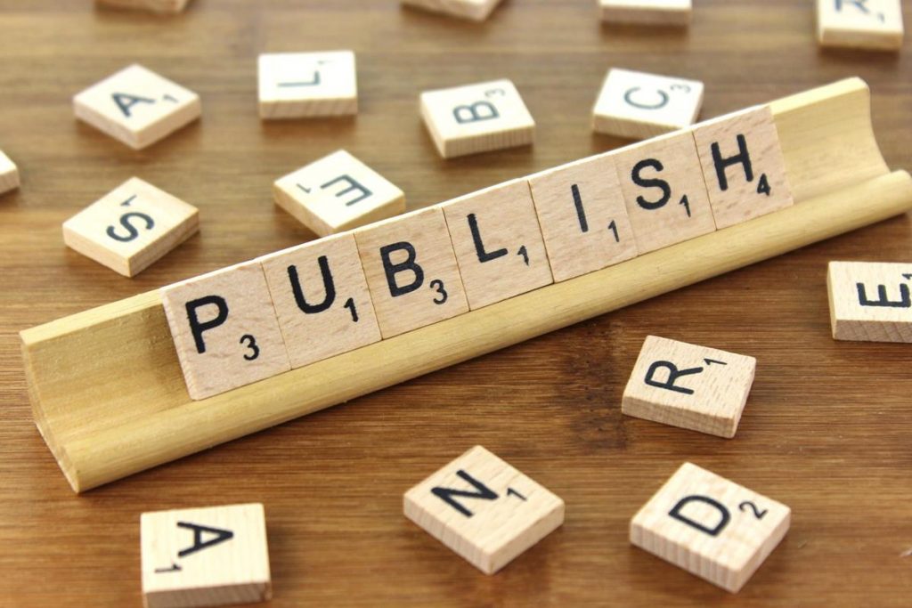 Scrabble board spelling publish