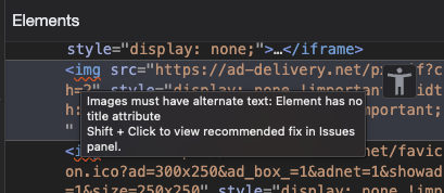 Wavy underlines on an HTML document and explanations why that is an issue
