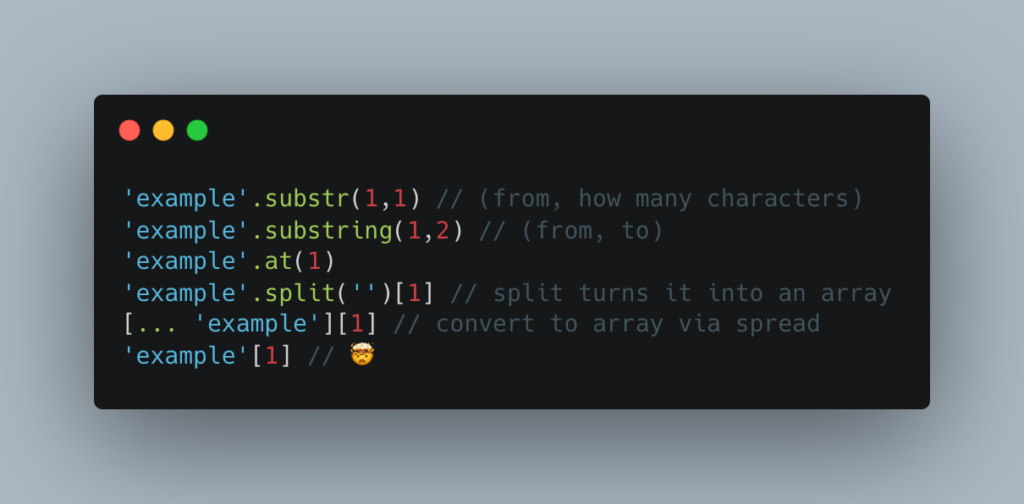 Many ways to do the same thing in JavaScript